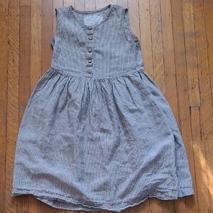 Not Perfect Linen MAMA Dress